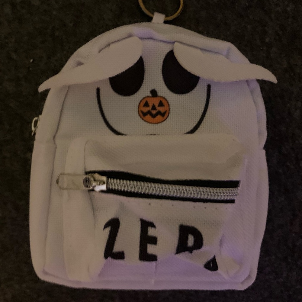 It’s mini book bag key chain! It’s zero from the movie